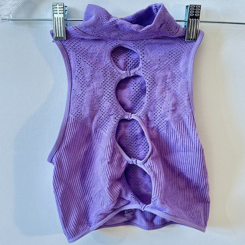 Purple Bra Top